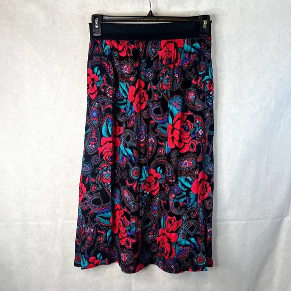 Greenwich Square Vintage Midi Skirt‎ JRS Size Small - Picture 7 of 7